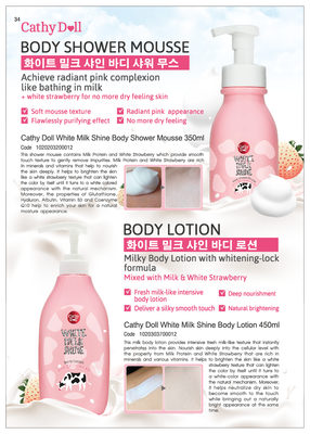 CATHY DOLL SERIES whitening MILK SHINE BODY LOTION_img_3