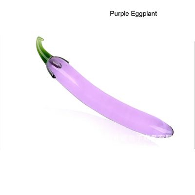 Glass Dildo satisfayer Artificial Penis Realistic sex toys For Women Fruit Vegetable Vibrator Masturbation butt Anal Plug_img_7