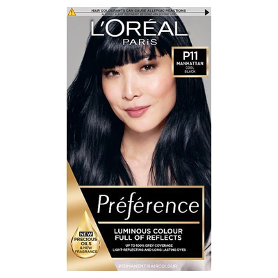 L'Oreal Preference Infinia P11 Deeply Wicked Black Hair Dye_img_0