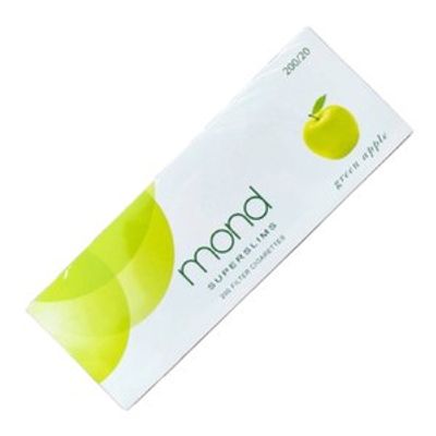 1 Carton (10 packs) Mond Green Apple (Super Slim Cigarette)_img_0