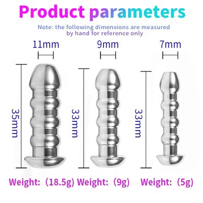 Stainless Steel Urethral Sound Dilator Male Penis Urinary Plug Hollow Threaded Urethra Catheter Stimulator Ejaculation Delay Toy_img_1