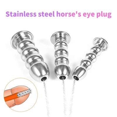 Stainless Steel Urethral Sound Dilator Male Penis Urinary Plug Hollow Threaded Urethra Catheter Stimulator Ejaculation Delay Toy_img_4