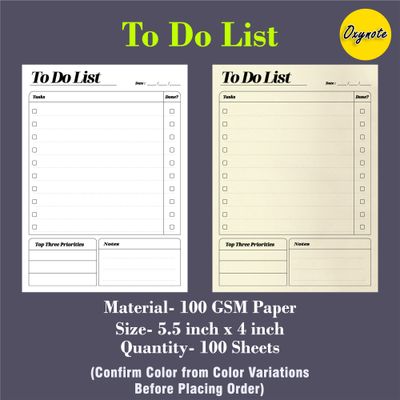 To Do List by OXYNOTE_img_0