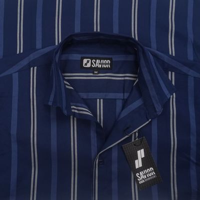 Blue Stripes Half Sleeve Shirt_img_2