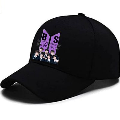 BTS Purple Logo Black Suit and Quote Cap_img_0