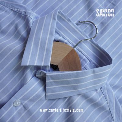 Cloudy Sky - Old Money Full Sleeve Shirt_img_0