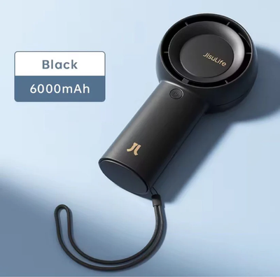 JisuLife FA43 6000mAH Handheld Turbo Fan – Black_img_1