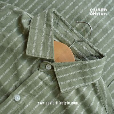 Olive Thread - Old Money Full Sleeve Shirt_img_0