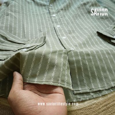 Olive Thread - Old Money Full Sleeve Shirt_img_1