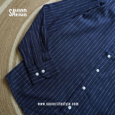 Comfy Navy - Old Money Full Sleeve Shirt_img_3