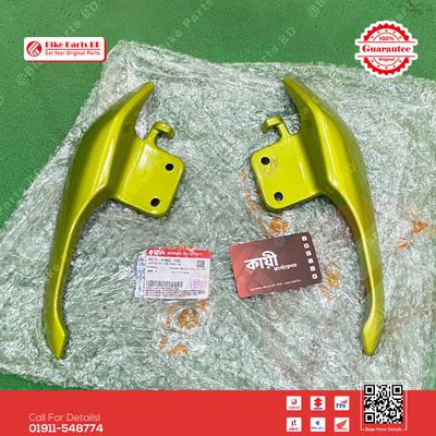 Pillion Handle (Seat Handle Green) for Suzuki Gixxer & Gixxer SF (New Model-Green Color) bike._img_0