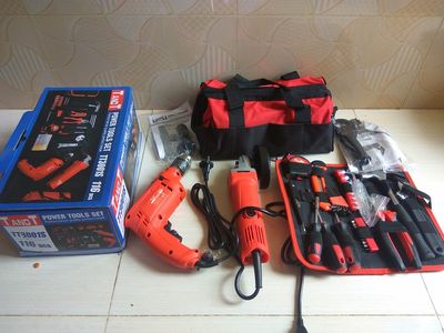 TANDT Power Tools Set with 116 Pcs Hand Tools & Accessories TT3001S_img_4
