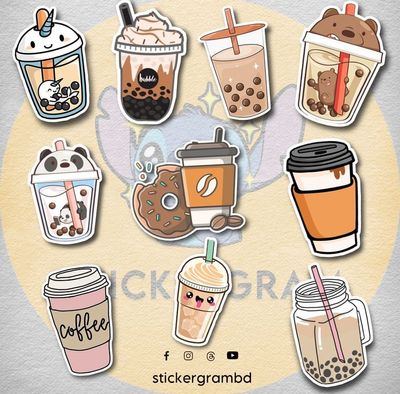 Coffee Sticker Set 01_img_0