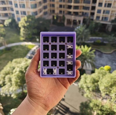 DS17 Macro Programmable RGB 17 Keys 5 Pin Hotswappable Numpad Barebone_img_2