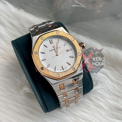 Audemars Piguet || Royal Oak || Dual Tone || Rose Gold White Dial_img_0