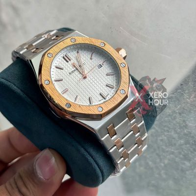 Audemars Piguet || Royal Oak || Dual Tone || Rose Gold White Dial_img_1