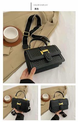 Structured Flap Shoulder Bags_img_2