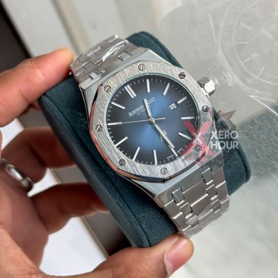 Audemars Piguet || Royal Oak || Plain Dial  || BLue Dial_img_2