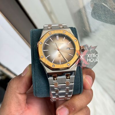 Audemars Piguet || Royal Oak || Dual TOne ||Plain Dial  || Rose Gold white_img_1