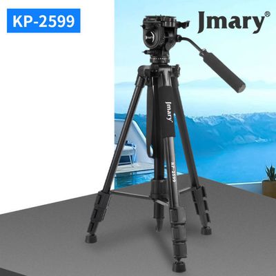 Jmary KP2599 Professional Camera Tripod And Monopod – Black Color_img_0