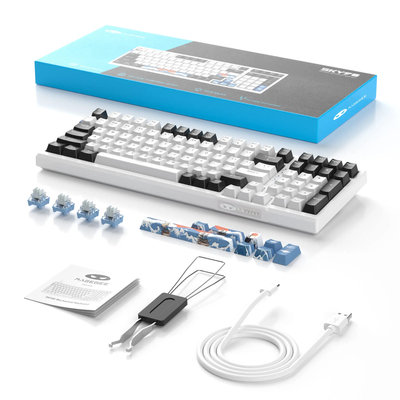 MageGee SKY98 Wireless Blue Whale Switch Mechanical Keyboard_img_1