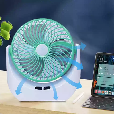 JY Super Fan 1880 Rechargeable Fan With LED Light, 2400mAh Battery_img_4