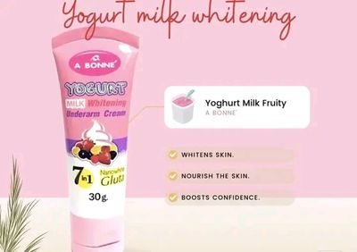 A BONNE' YOGURT MILK WHITENING UNDERARM CREAM Weight 30g_img_1
