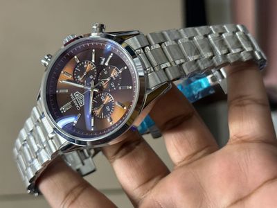 TAG CHAIN 3 CHRONO BROWN DIAL