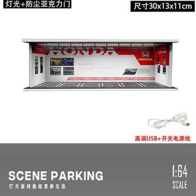 1:64 Diorama House: Honda with LED_img_0
