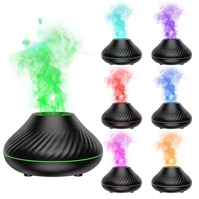 GearUP DQ705 Volcanic Flame Mini Humidifier With Color Night Light- White_img_3