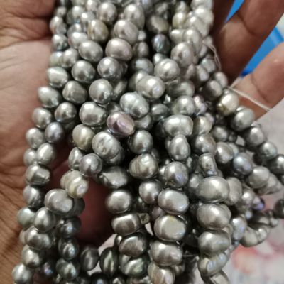 8 mm Siver/Ash Colour Pearl 1 Layer_img_2