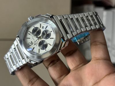 BVLGARI CHAIN WHITE DIAL BLACK SUB_img_0