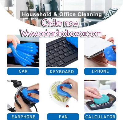Cleaning Gel for Car Automotive Air Vent Detailing Tools Universal Gap Dust Cleaner for Keyboard, Laptop, Car Air Vents_img_0