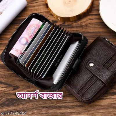 Men/Women Leather Large Capacity Credit Card Holder Wallet RFID Secure 36 Slots_img_1