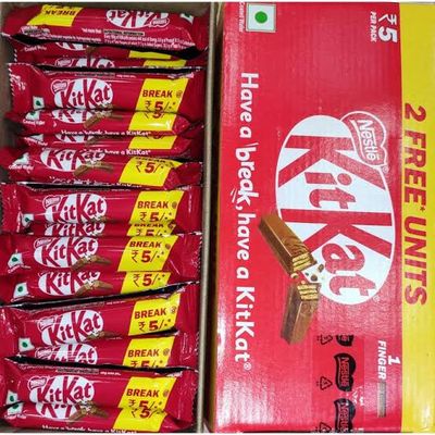 KitKats 1Finger 7.4g × 60 Pcs Chocolate Bar ( Indian)_img_1