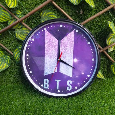 BTS Wall Clock - Purple Logo_img_0