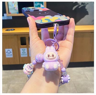 Labobo Doll Beaded Mobile Phone,School Bag Chain/ Keychain_img_1