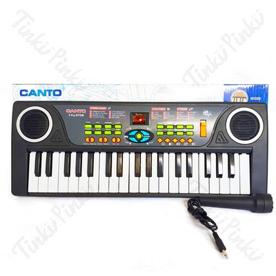 Canto Electronic 37 Keys Musical Keyboard Piano For Kids_img_1