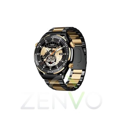 Remax Watch 17 Bluetooth calling Smartwatch -(Black/Gold)_img_2