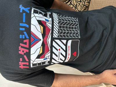 Gundam Regular Fit T-Shirt-Black_img_1