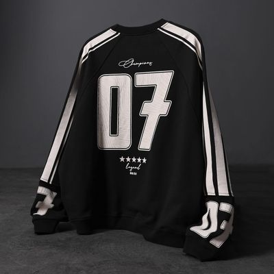 Black 07 Oversized sweatshirt