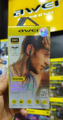 Awei B929BL Bluetooth Wireless Earphone Sport Earbuds_img_1