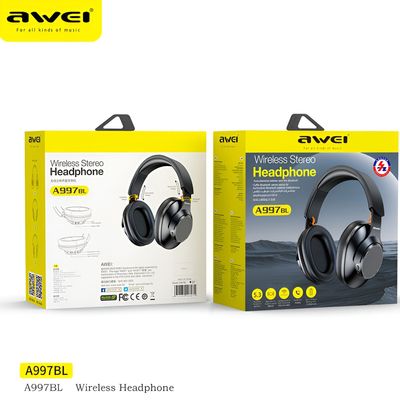 Awei A997BL Hi-Fi Stereo Long Battery Life Wireless Headphones_img_1