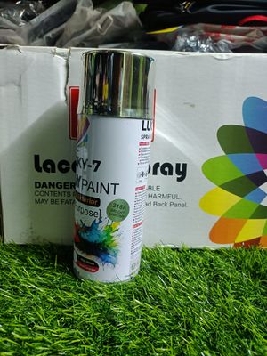 Spray Paint Silver Color Aerosol Spray Paint- Bright Chrome / Aluminum_img_1