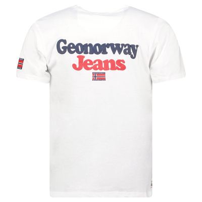 Men's T-shirt Short Sleeve, Round Neck White_img_1