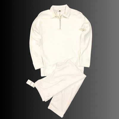 Polo Long Sleeve Zip T-Shirt with Trouser Set_img_1
