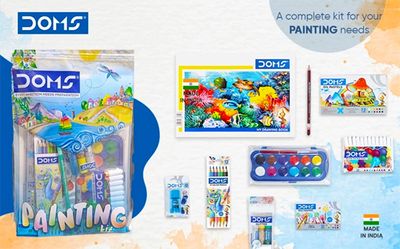 DOMS Painting Kit 9pcs Set_img_1
