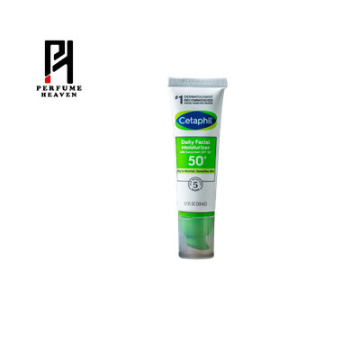 Cetaphil Daily Facial Moisturizer with Sunscreen SPF50+ For Dry to Normal And Sensitive Skin – 50ml_img_0