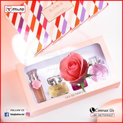 Perfume Set For Women (20ml-2pcs,25ml-2pcs)= Total 90ml 6534_img_1