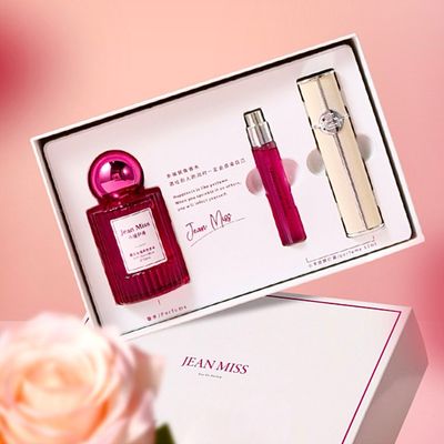 Perfume Set For Women (50ml X 1pcs + 12ml X 1pcs & Carrier)= Total 62ml 0186_img_0